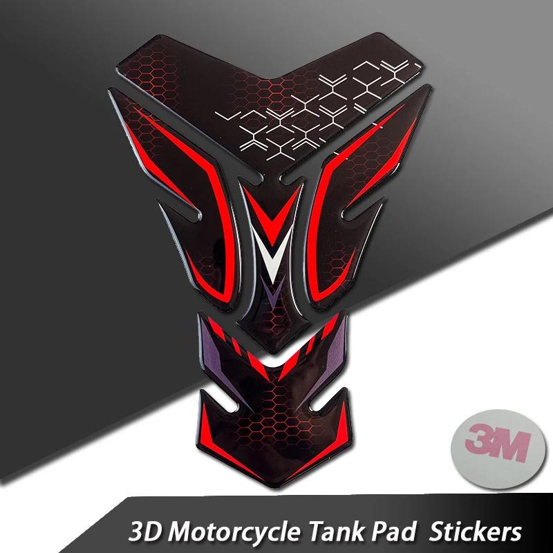 Autocollants 3D de protection de tampon de réservoir de moto, autocollants, accessoires pour Kawasak