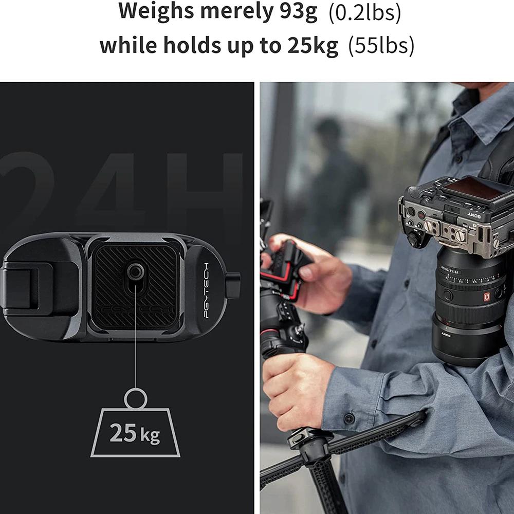 IcalYTECH-réinitialisation pour appareil photo Beetle avec plaque, système de dégagement rapide pour