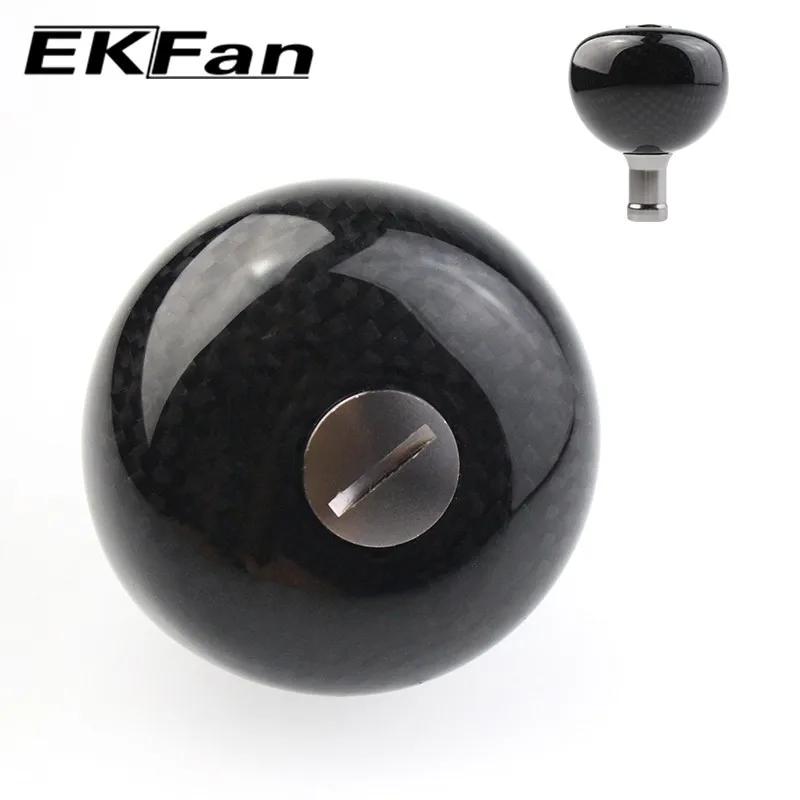 EKFan haute qualité 38MM/45MM/48MM moulinet de pêche en Fiber de carbone poignée boutons pour SHI ap