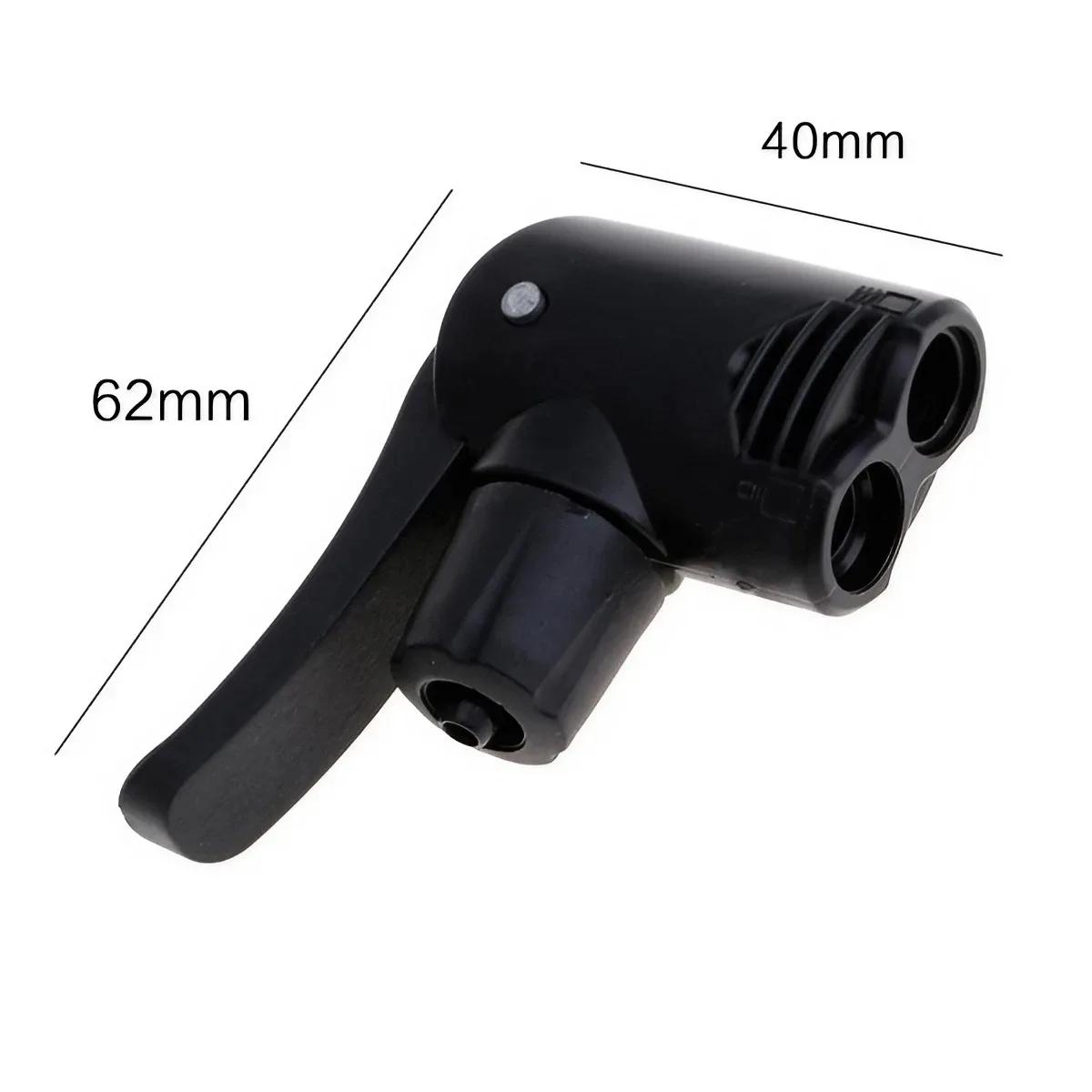 Buse de pompe de piste de vélo, convertisseur adaptateur à double tête