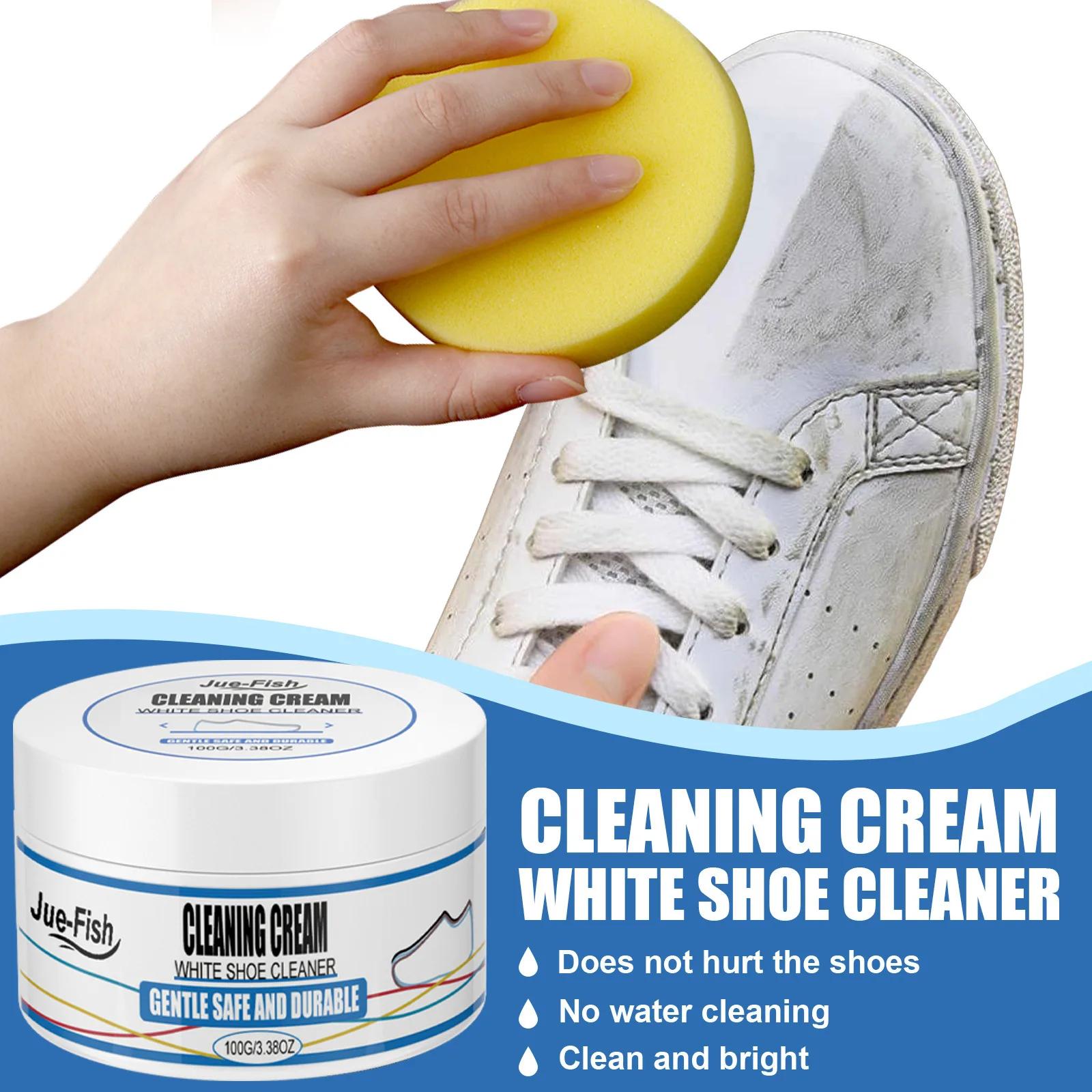Jue-Fish – chaussures blanches éclaircissantes, nettoyant multifonctionnel, sans lavage, chaussures 