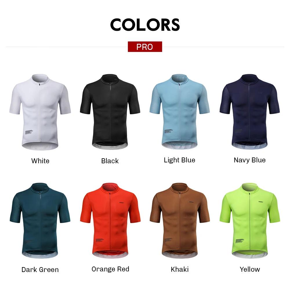 RION-Maillot de cyclisme à manches courtes VTT, T-shirt de motocross, Vêtements de sport de plein ai