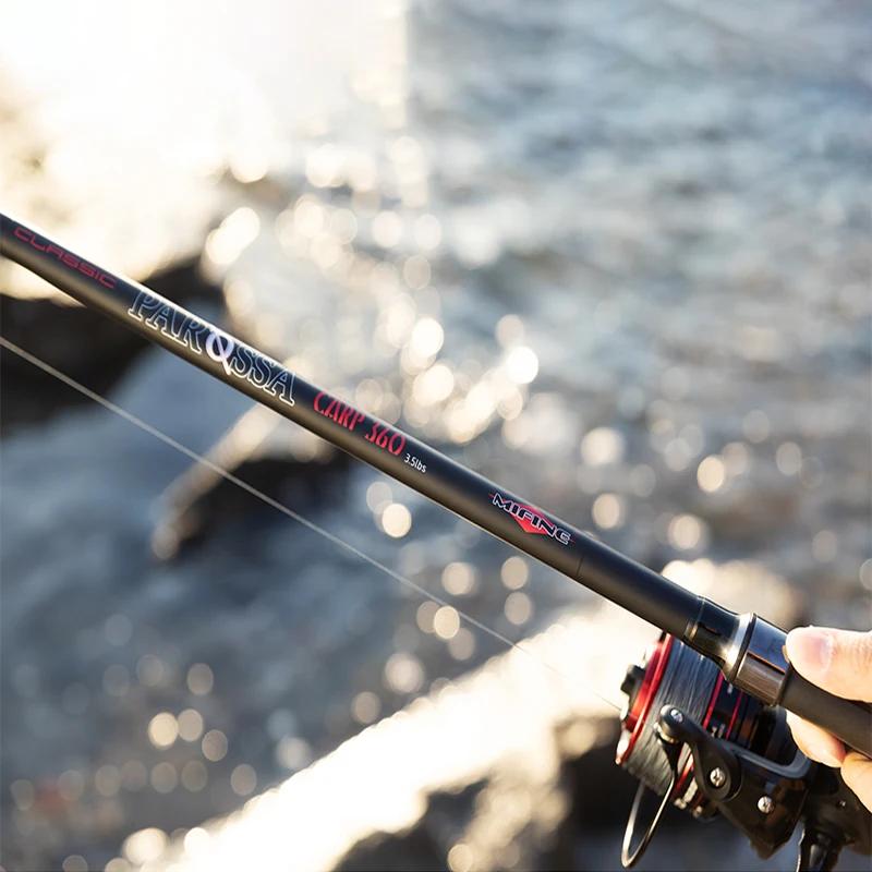 MIFINE PAROSSA CARP SPIN 3.5LB leurre canne à pêche 3.6 M/3.9 M moyen rapide en Fiber de carbone can