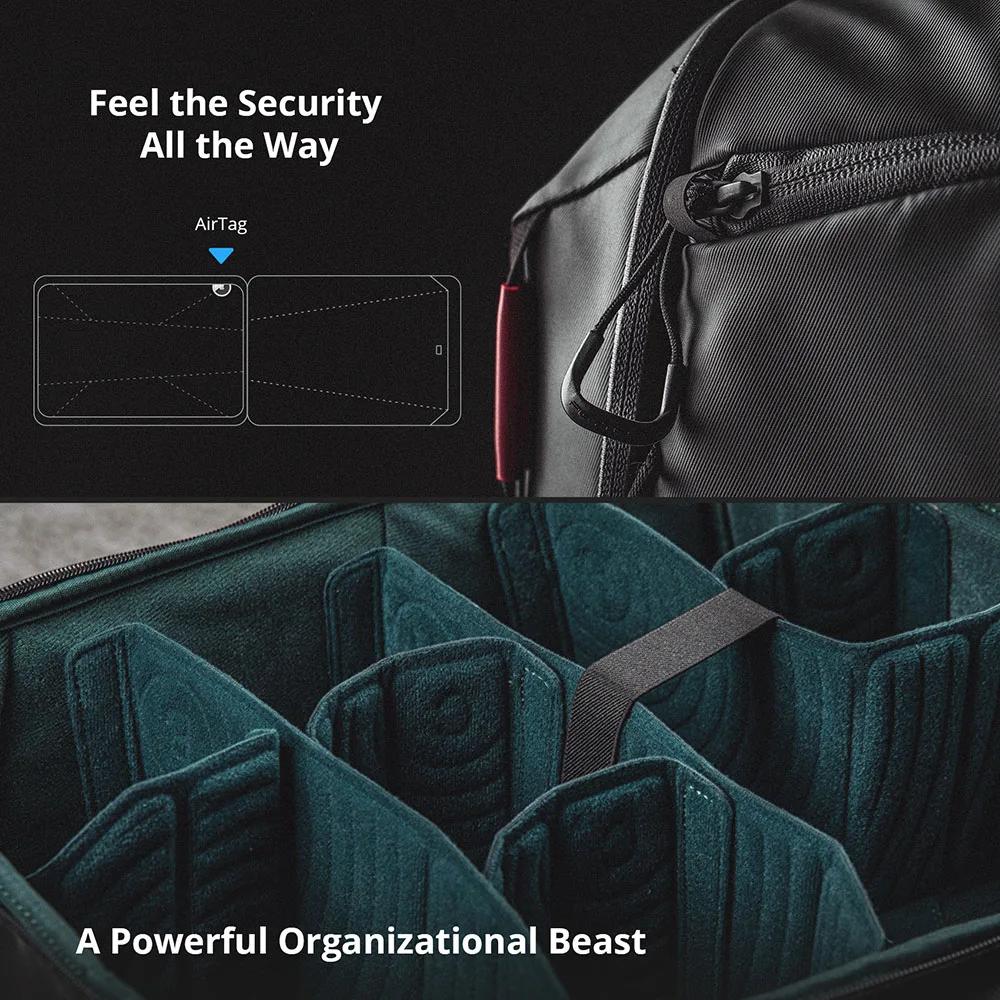 IcalYTECH-Sac à dos OneMo Lite pour appareil photo, 22L, DJI, Sony, IL, Nikon, OSMO, Action Pocket, 