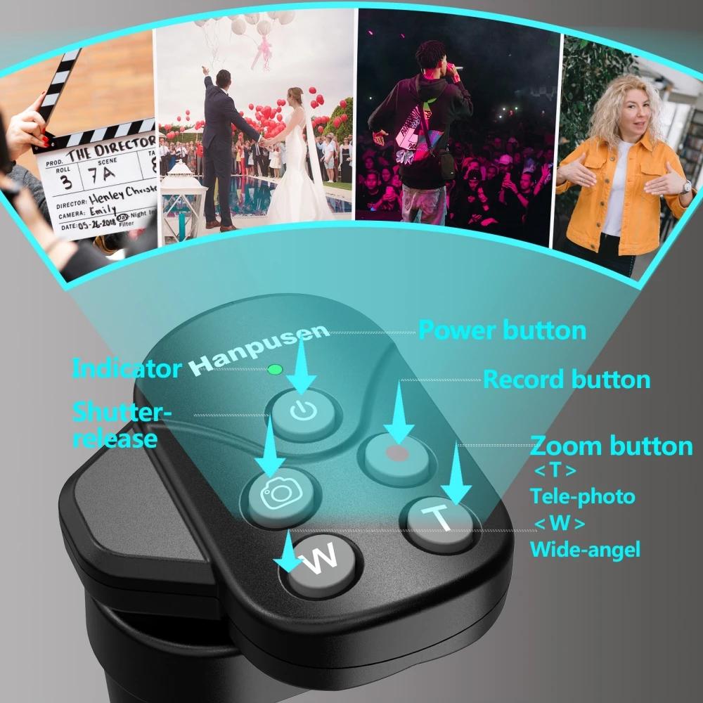 Caméscope Lanc Zoom télécommande avec câble Jack 2.5mm enregistrement vidéo, Zoom Commander, prendre
