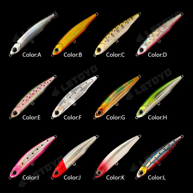 LETOYO crayon coulant 17g 12g-3.5g appâts artificiels appâts durs truite bar leurres Wobblers pour b