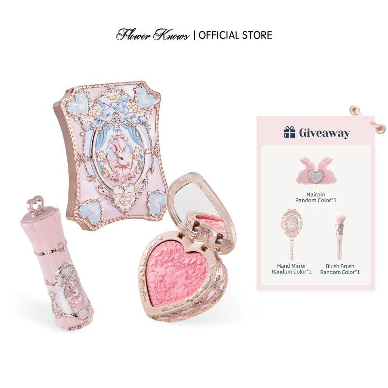 [NOUVEAU] Coffret cadeau Flower Knows Bunny Garden comprenant une palette de maquillage + un rouge à