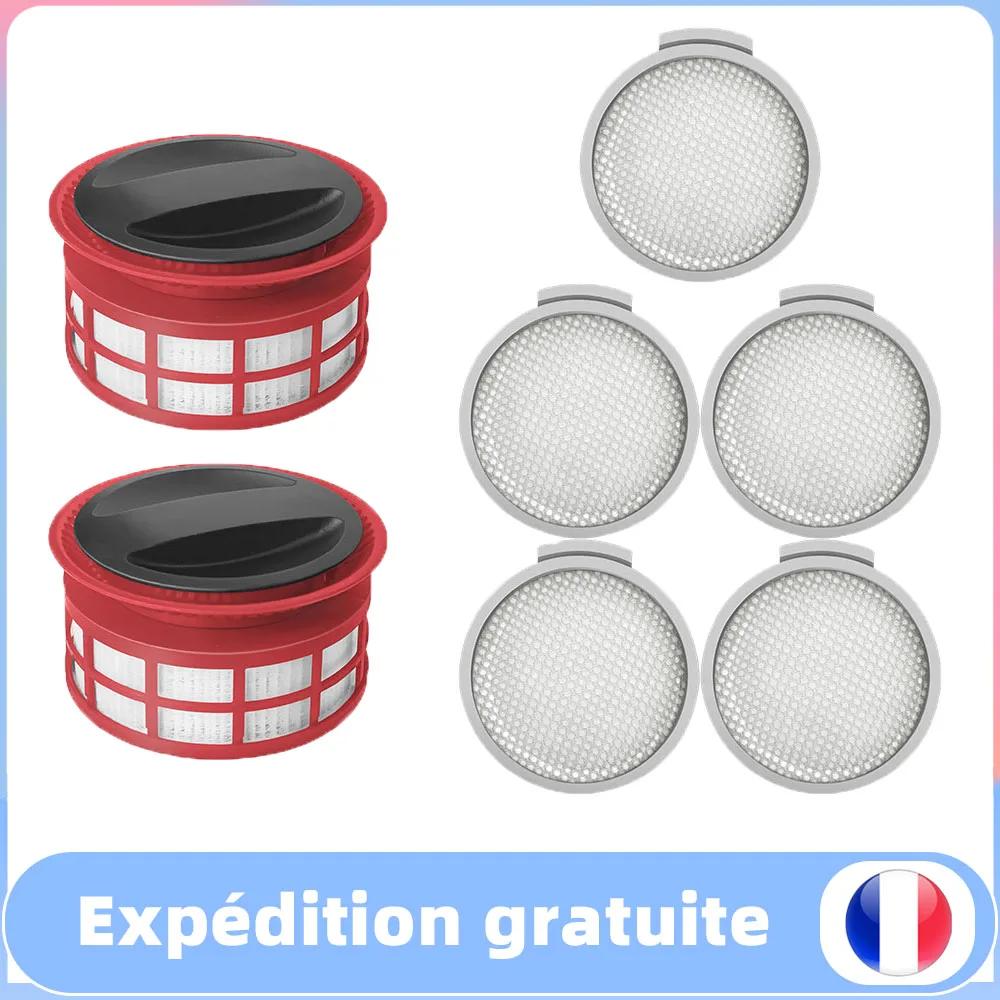 Filtre HEPA en coton pour aspirateur sans fil Roborock H7, compatible avec les modèles avant et arri