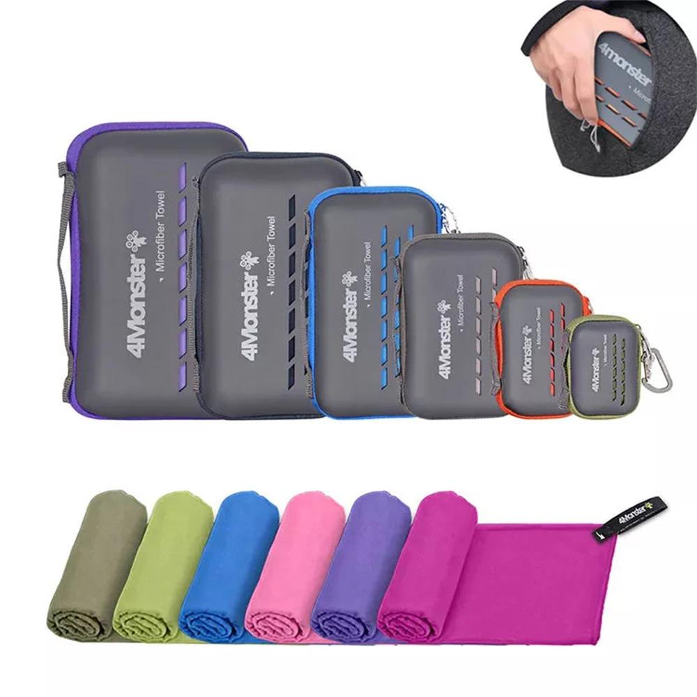 Serviette de plage Super absorbante, serviette en microfibre à séchage rapide, serviette de gymnasti
