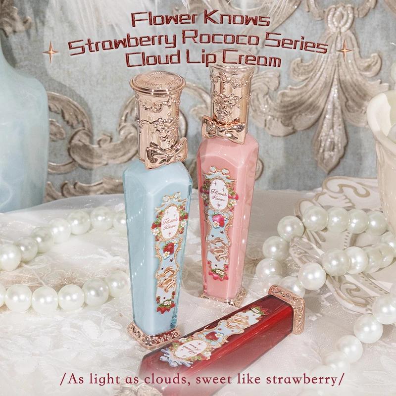 Flower Knows fraise série Rococo rouge à lèvres crème rouge à lèvres 3.5g