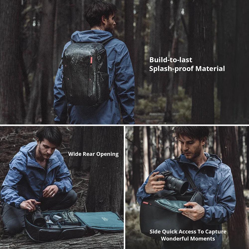 IcalYTECH-Sac à dos OneMo Lite pour appareil photo, 22L, DJI, Sony, IL, Nikon, OSMO, Action Pocket, 