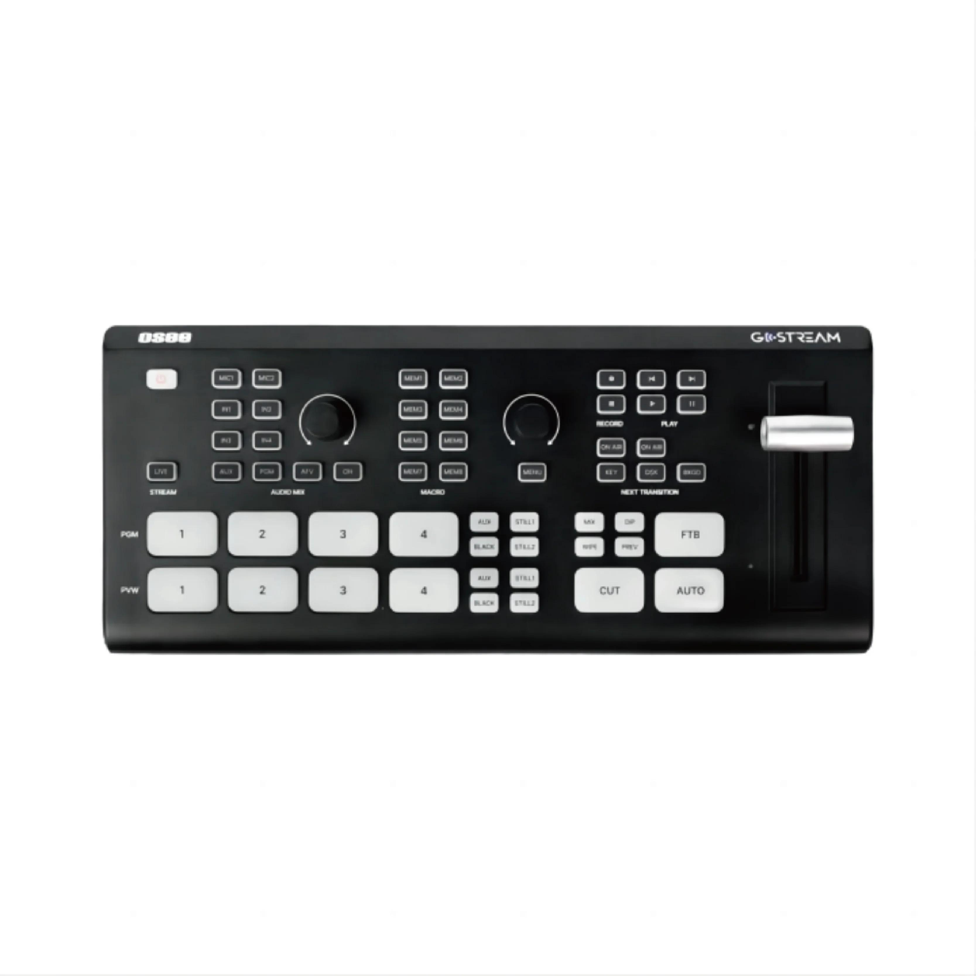 Osee GoStream-Commutateur de centre commercial vidéo HDMI Pro, streaming en direct, multi-caméras, m