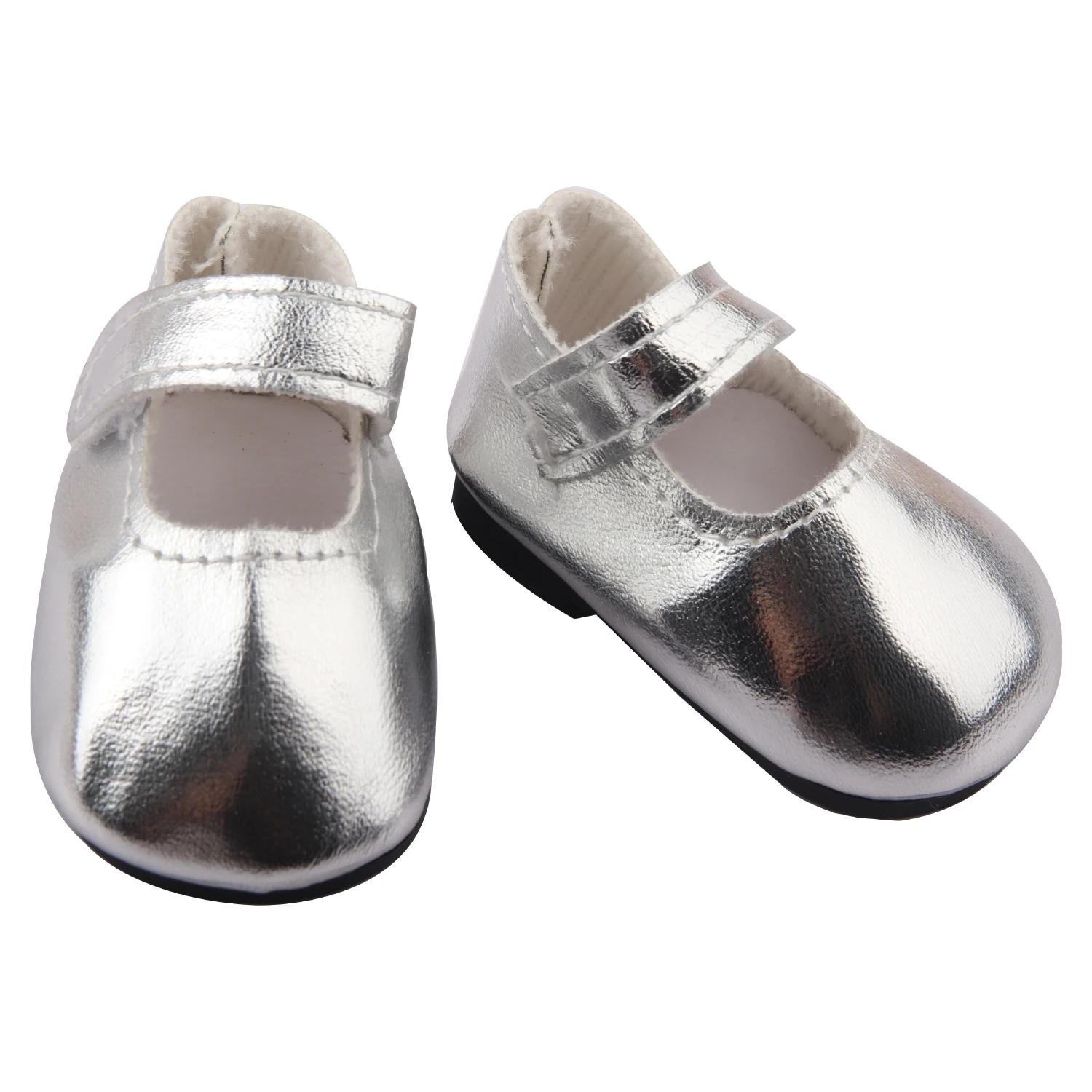 Chaussures de poupée Panda mignonnes de 5 Cm pour Paola Reina, Mini chaussures de poupée en cuir pou