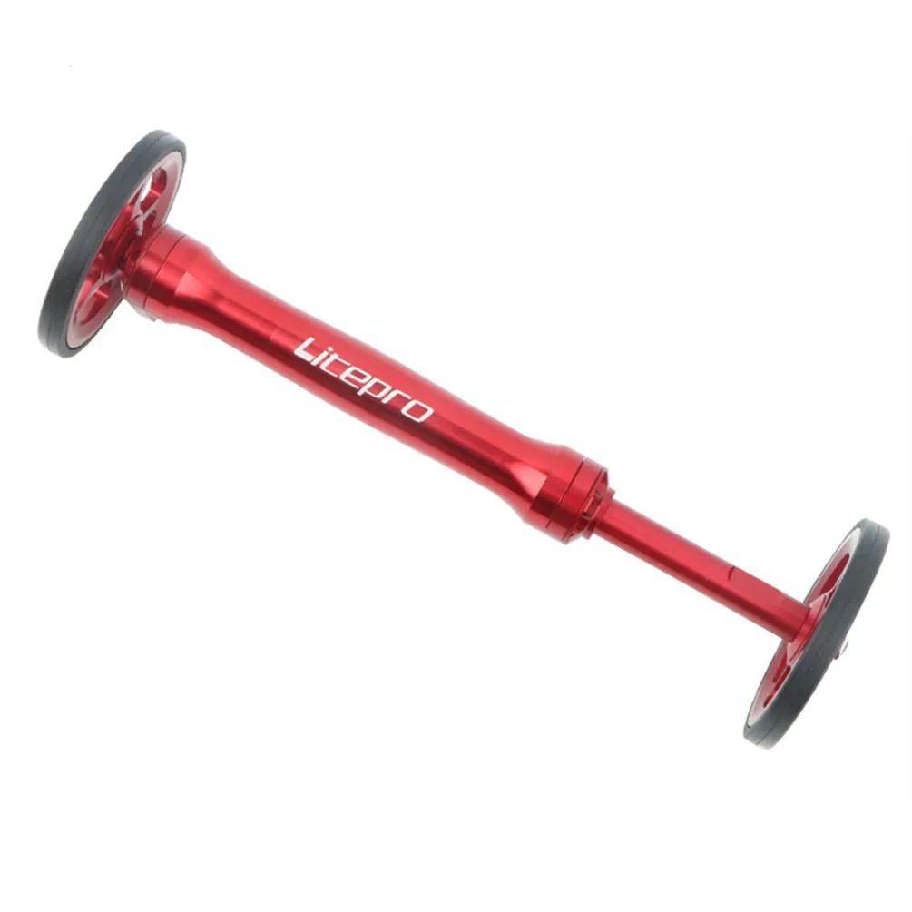 Litepro – tige d'extension de roue facile, barre télescopique de vélo en alliage d'aluminium, pièces