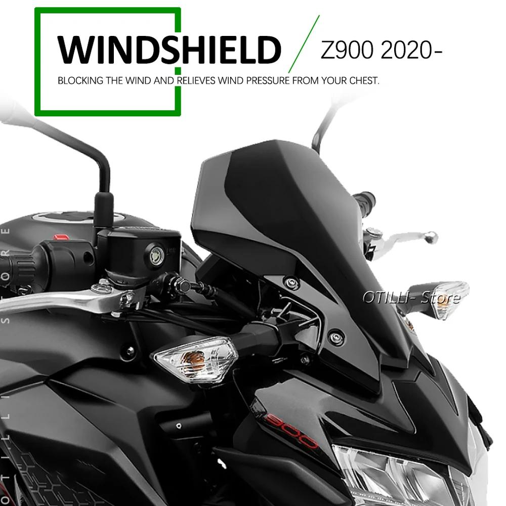 Nouveau Pour Kawasaki Z 900 Z900 Z650 2020 2021 2023 2024 moto pare-brise écran visière pare-brise D