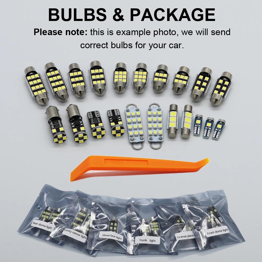 Kit d'ampoules intérieures LED pour Suzuki Vitara, pour Grand Vitara MK1 MK2 MK3 MK4 1988-2016 2017 