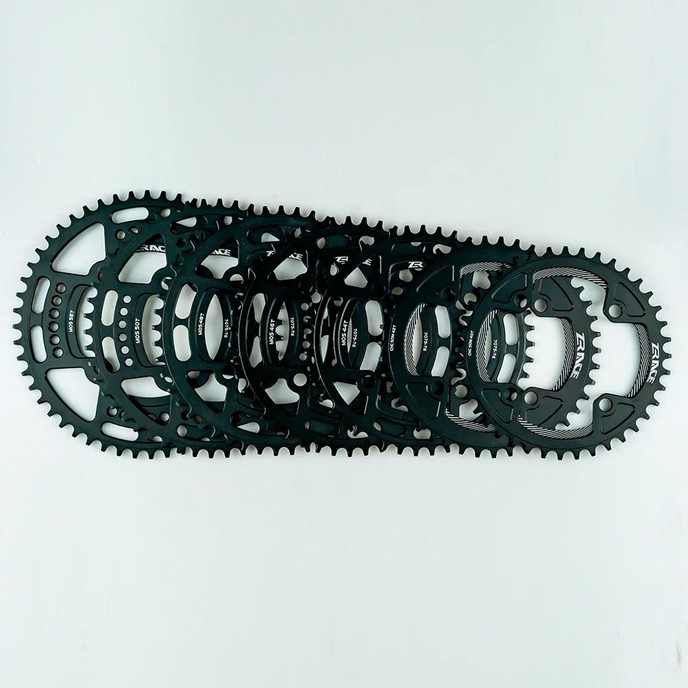 ZRACE-Plateaux de 40T/42T/44T/46T/48T/50T/52T BCD104, Dent Étroite AL7075 CNC, VTT/Route/Vélo de Gra