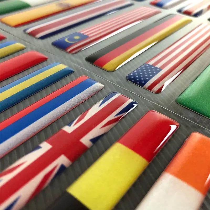 Autocollant drapeau National réfléchissant 3D, accessoires de moto, autocollant de voiture, britanni