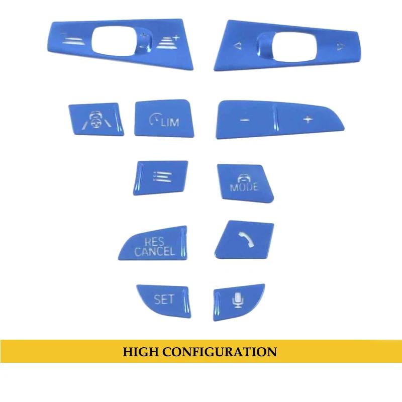 Couverture de cadre de boutons de volant de voiture, autocollants de garniture pour BMW série 3 G20 