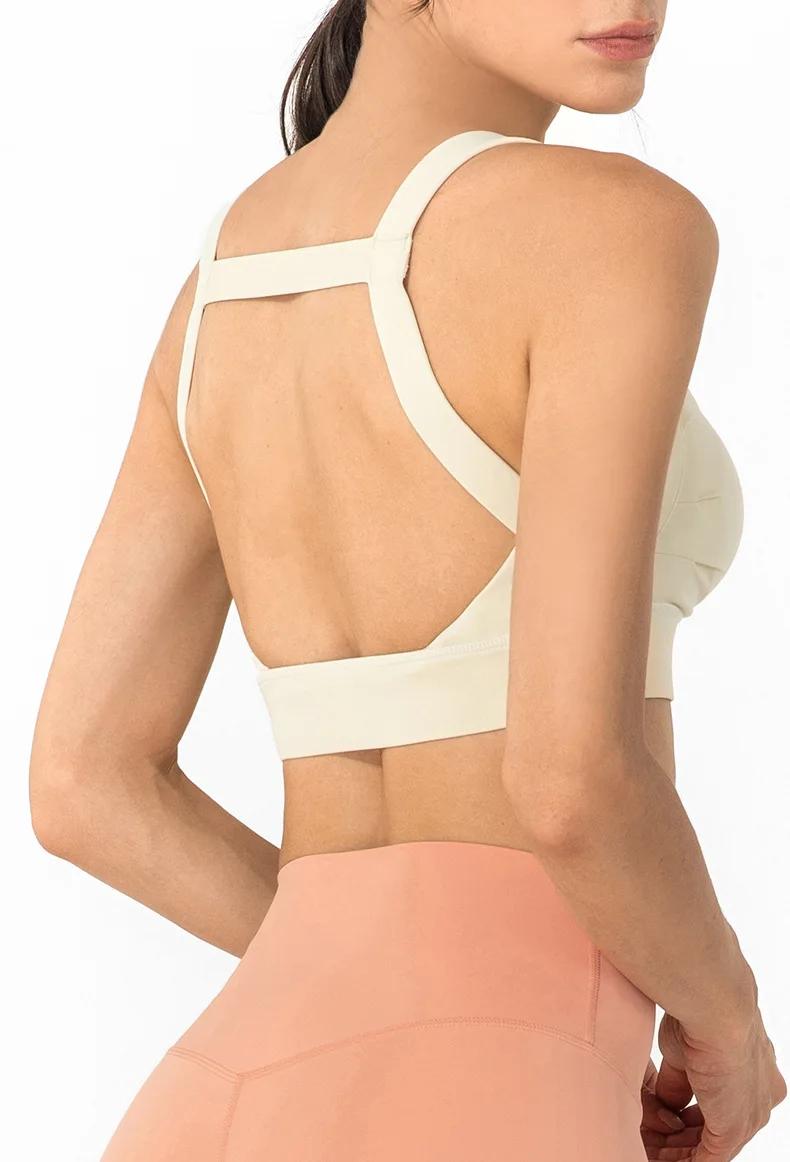 Soutien-gorge de Yoga pour femmes, Push-Up, soutien à fort Impact, sous-vêtements d'entraînement, ha