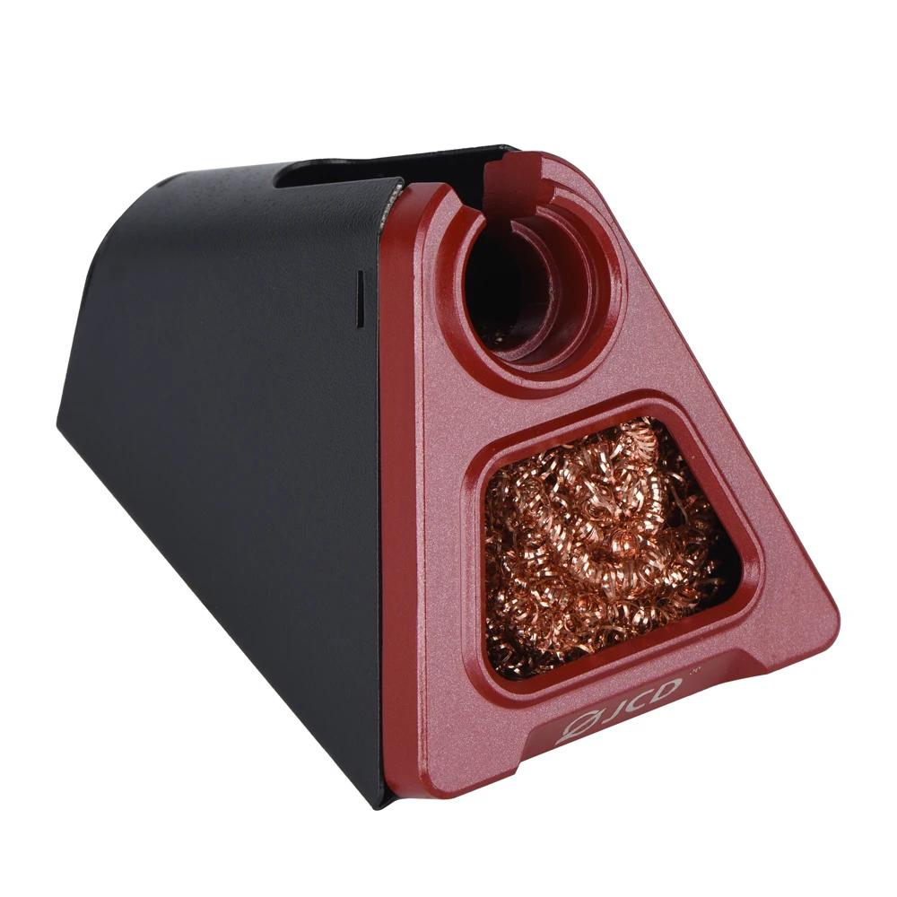 JCD 820 support de fer à souder électrique en alliage d'aluminium avec nettoyage de soudage boule de