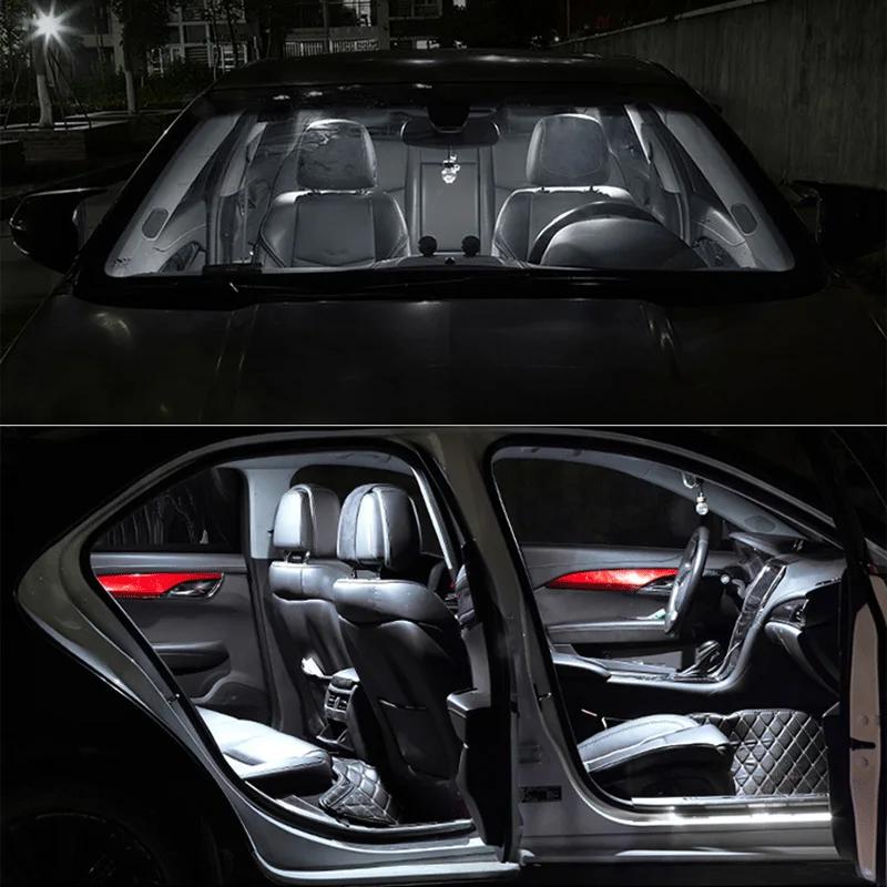 TPKE 11 pièces Canbus voiture lampe à LED intérieur dôme boîte à gants carte lumières Kit d'ampoule 