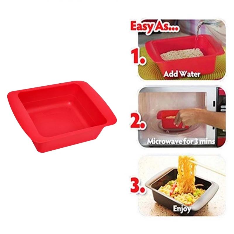 Ramen rapide à micro-ondes, parfait pour les dortoirs, les petites cuisines et le bureau, lavable au