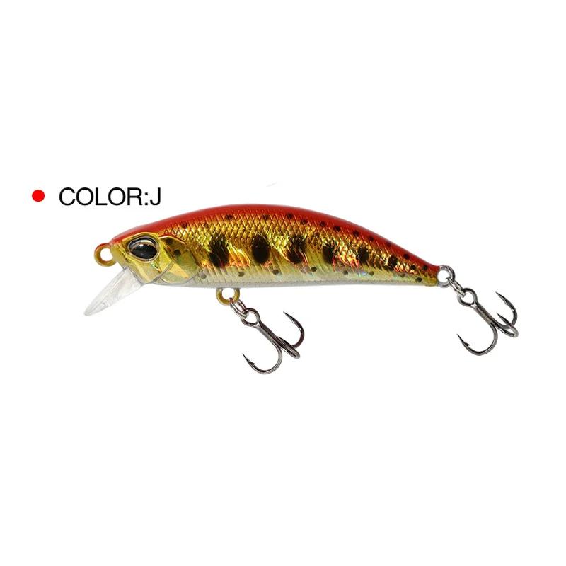2023 chaud 50Mm 5G Mini coulant méné leurres de pêche Jerkbaits Peche appât artificiel Wobbler leurr