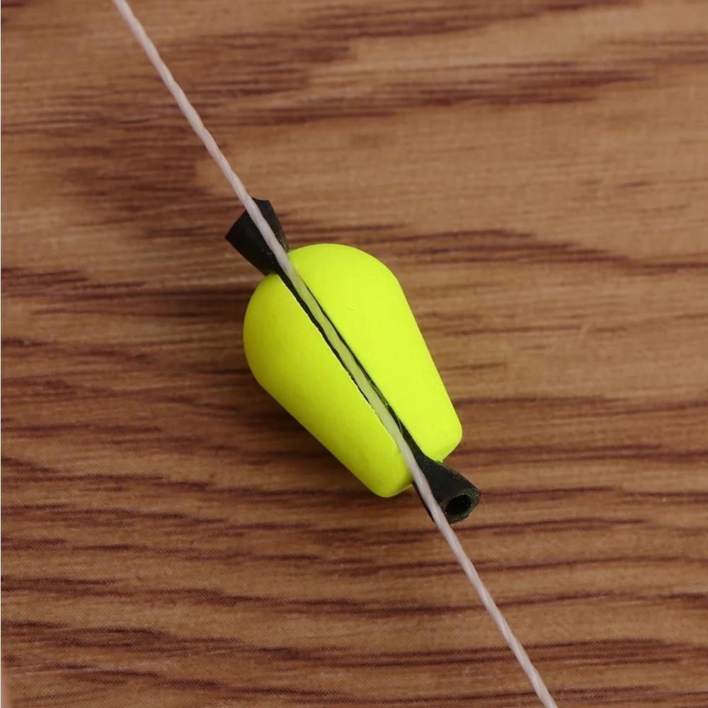 Lot de 5 flotteurs en mousse pour la pêche à la mouche, forme ovale à encliqueter