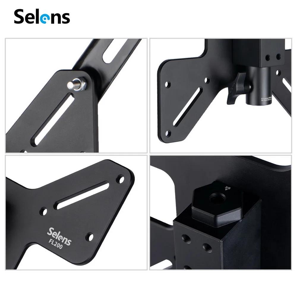 Selens – support de montage TV et support mural, plaque amovible VESA 200x200CM pour moniteur, écran