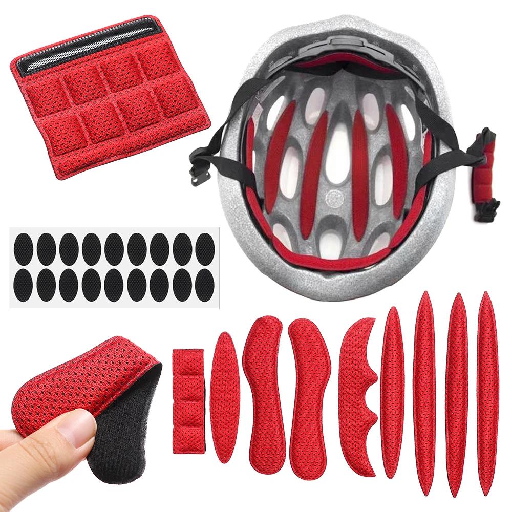 Kit de coussinets en mousse pour casque de vélo, moto, cyclisme, sport, éponge, rembourrage intérieu