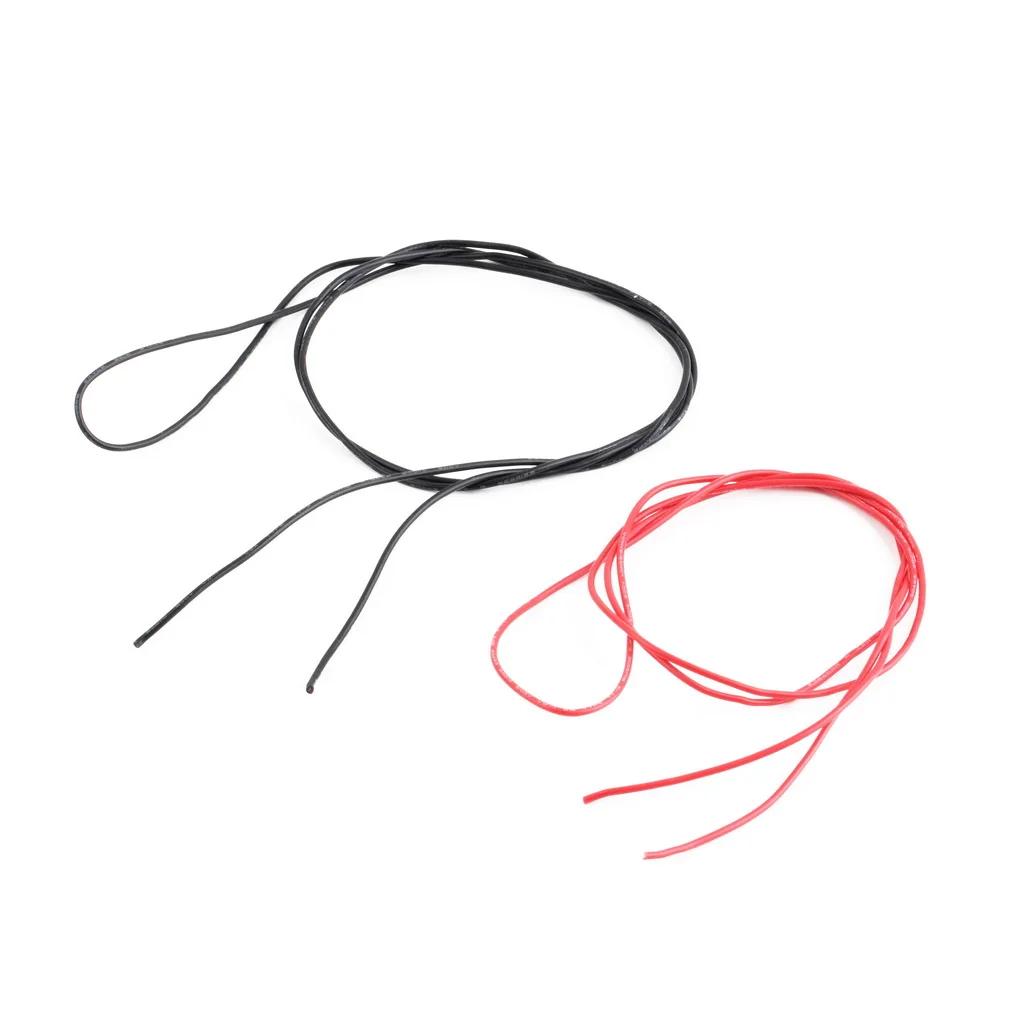 Câble en Silicone fil rouge noir câblage de batterie de voiture RC fils électriques avions RC 14awg 