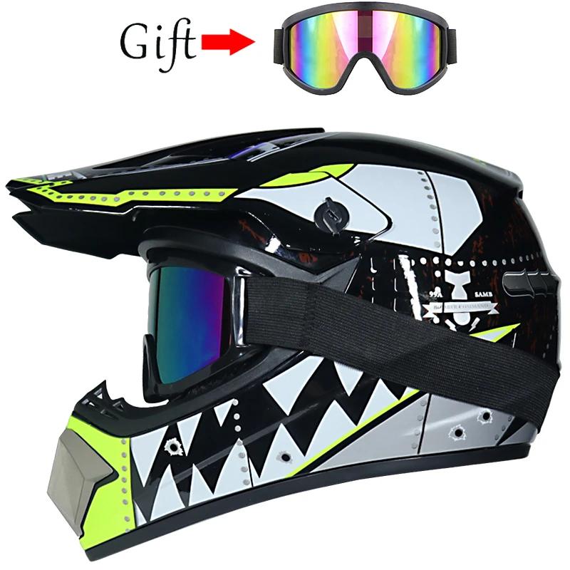 Casque de moto pour enfants, tout-terrain, pour la descente, AM ou DH cross
