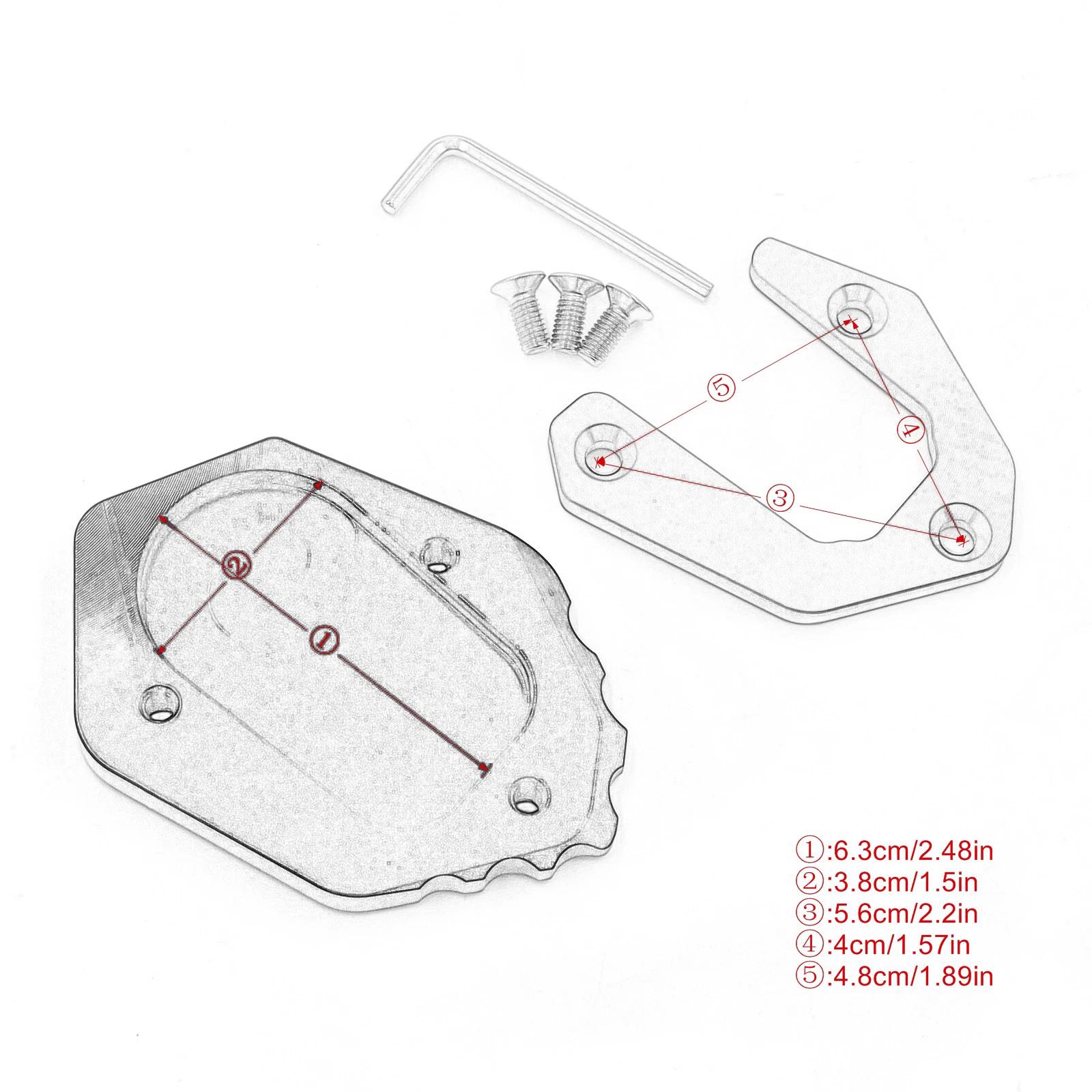 Extension de Béquille Latérale de Pied pour Moto, Accessoire pour BMW F850 GS F 750 850 GSA 2018-202