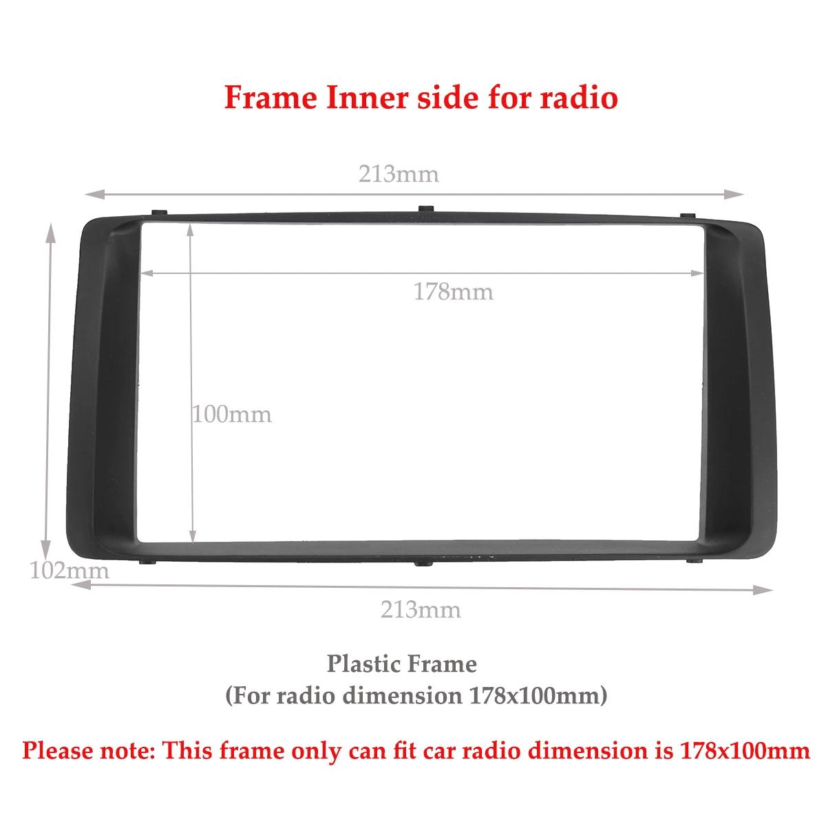 Pour Toyota Corolla 2003 2004 2005 2006 2 Din voiture stéréo Radio Audio tableau de bord DVD CD Fasc