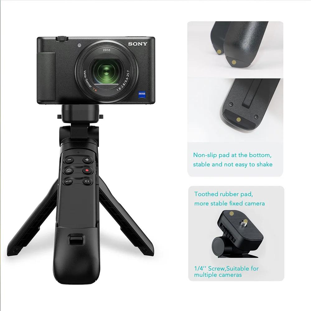 Trépied à poignée sans fil, télécommande Vlogging, YouTube TikTok pour Sony a6700 a7RV a7IV ZV-1 ZV-