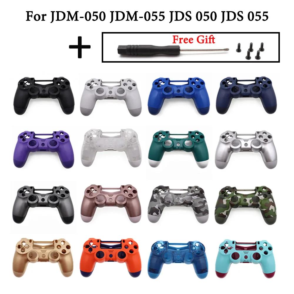 Coque supérieure en plastique dur avant et arrière pour Sony PS4 JDM-050 PS4 Pro, contrôleur JDM-055