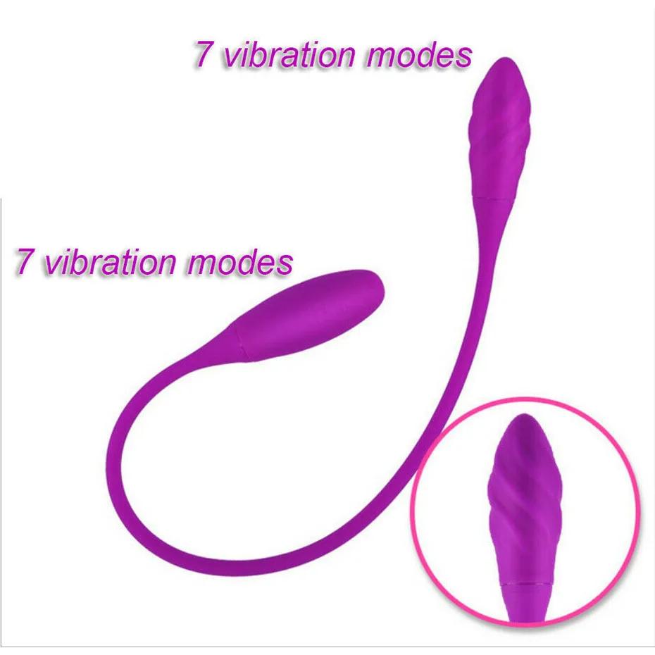 Vibromasseur Pliable à Double Vibration pour Femme, Boules Vaginales, Plug Anal Anal, Jouets Sexuels