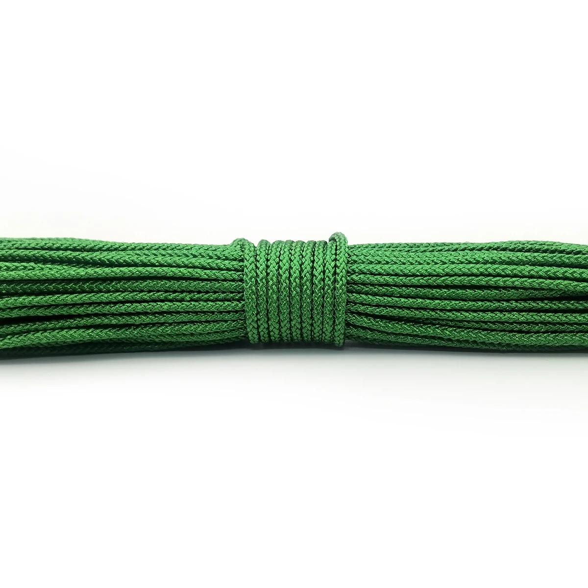 Paracorde de Camping, diamètre 1.5mm, corde à linge, Bracelet tactique, accessoire, collier, corde p