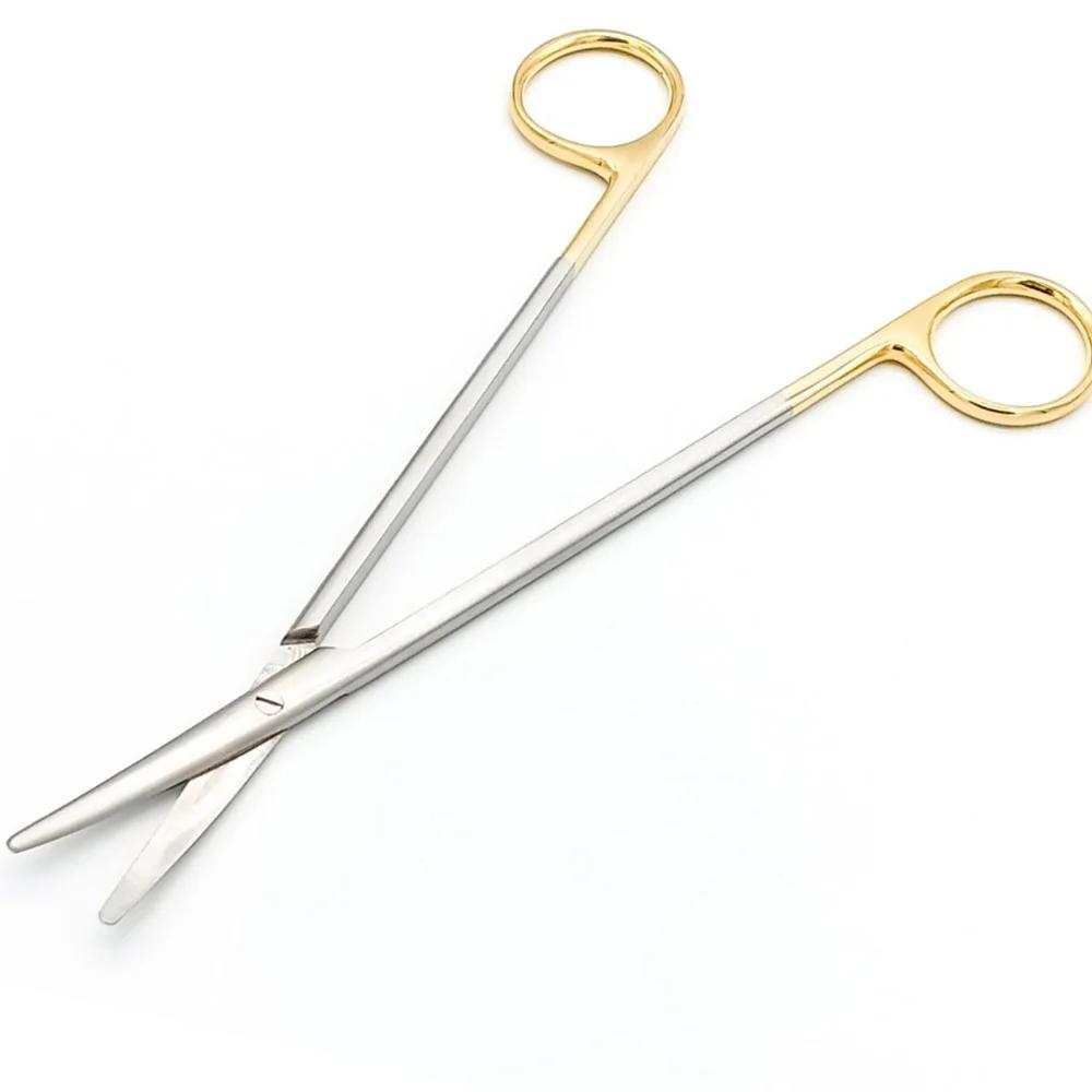 TC metzenbaum ciseaux courbé délicat coupe de tissu tonsil pointes étroites émoussées opération chir