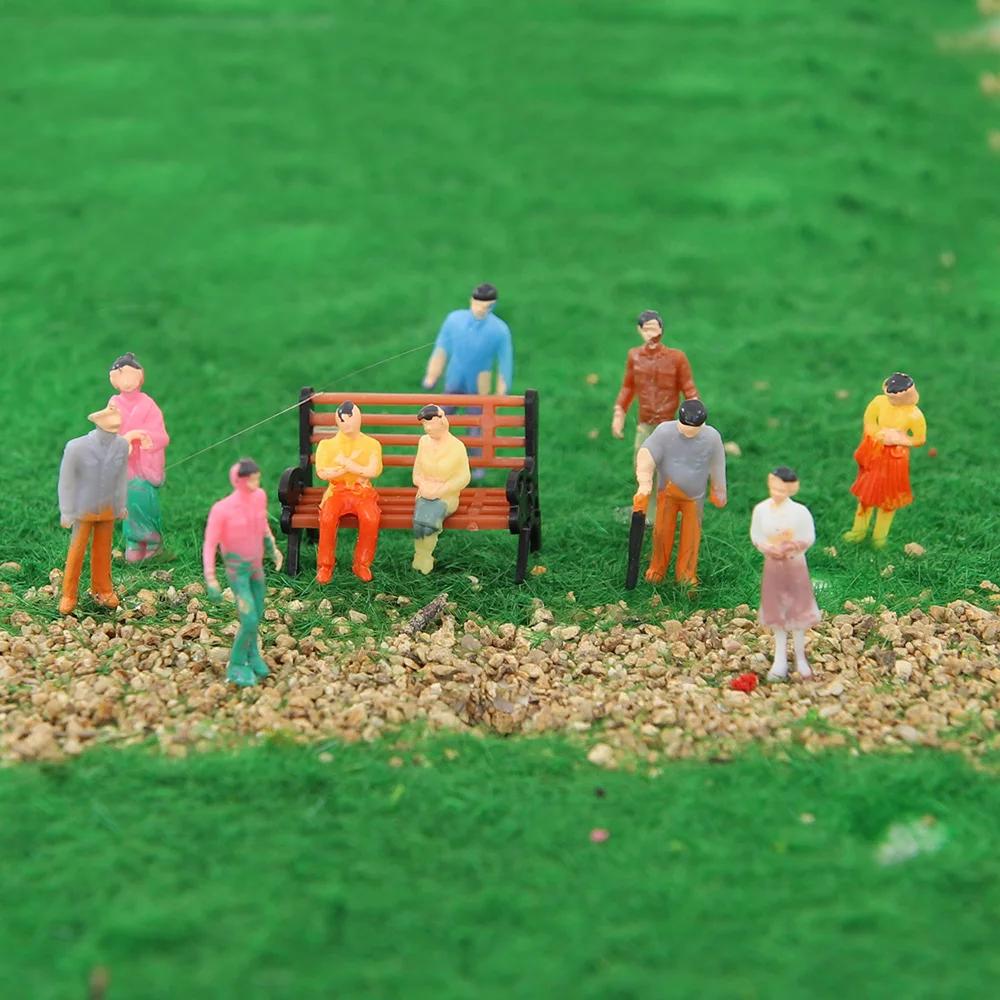100 pièces 1:100/150/200 échelle modèle figurines miniatures échelle N scènes peintes modélisation p
