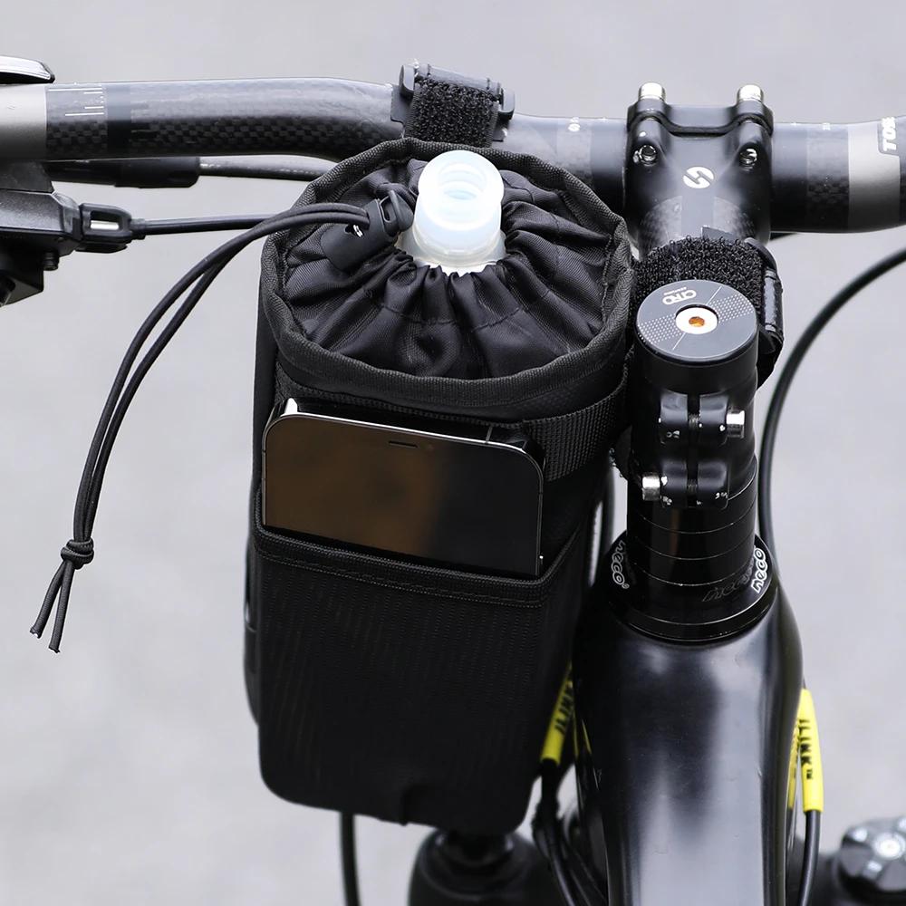 Bal inowalk-Poudres de poche pour bouteille d'eau de vélo, sac à outils de guidon, accessoires de vé