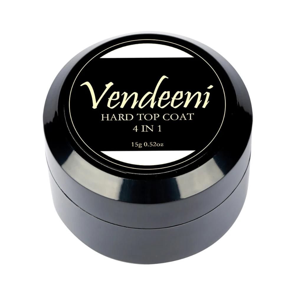 Vendeeni 4 en 1 multifonction couche de finition Gel vernis UV Poly Extension Gel constructeur renfo