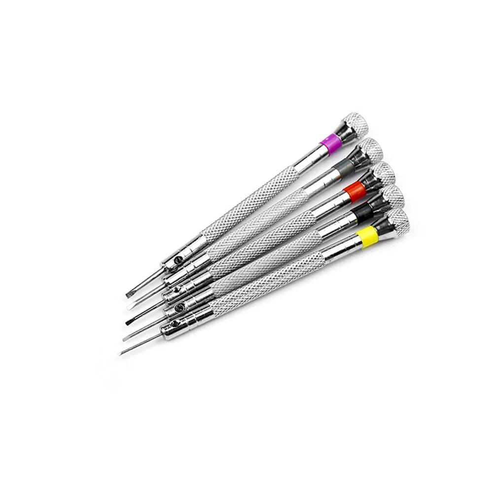Tournevis en acier de 0.8 à 1.6mm pour la réparation de montres, outils de montre portables, retrait