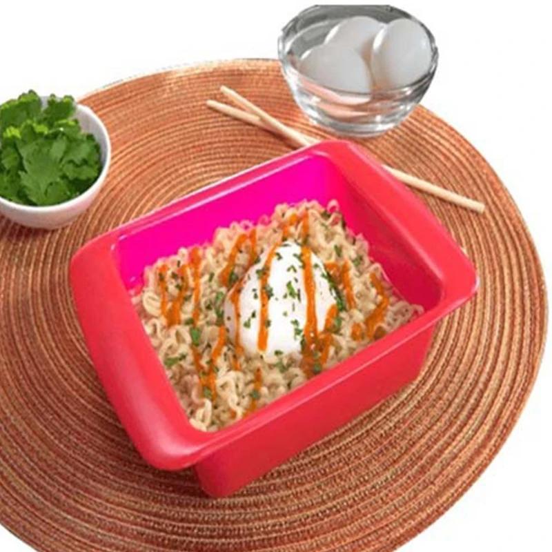 Ramen rapide à micro-ondes, parfait pour les dortoirs, les petites cuisines et le bureau, lavable au