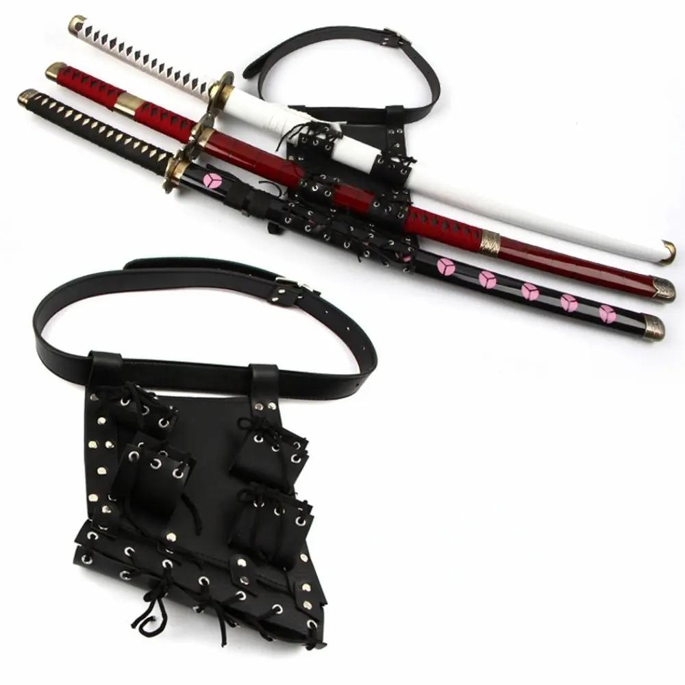 Sac d'épée, étui de transport d'épée, sangle de ceinture pour Roronoa Zoro Cosplay Ninja Hero Cospla
