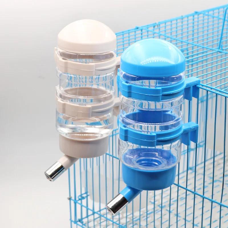 Bouteille d'eau suspendue pour animaux de compagnie, 400ml, 1 pièce, distributeur automatique d'eau 