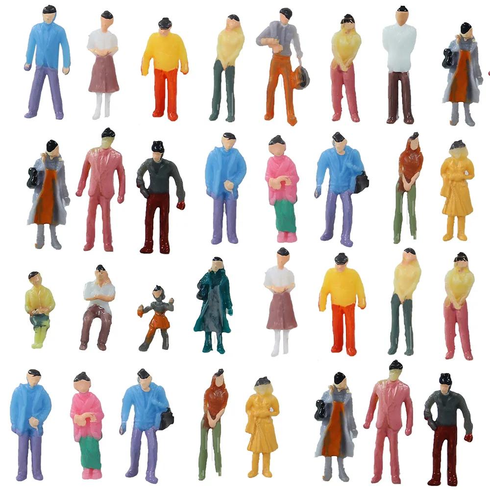 100 pièces 1:100/150/200 échelle modèle figurines miniatures échelle N scènes peintes modélisation p