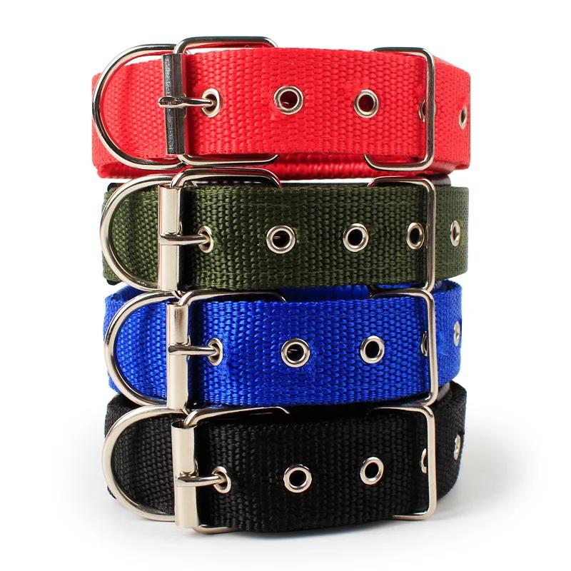 Collier réglable en coton doux pour chien et chat, accessoires pour petits et grands colliers pour c