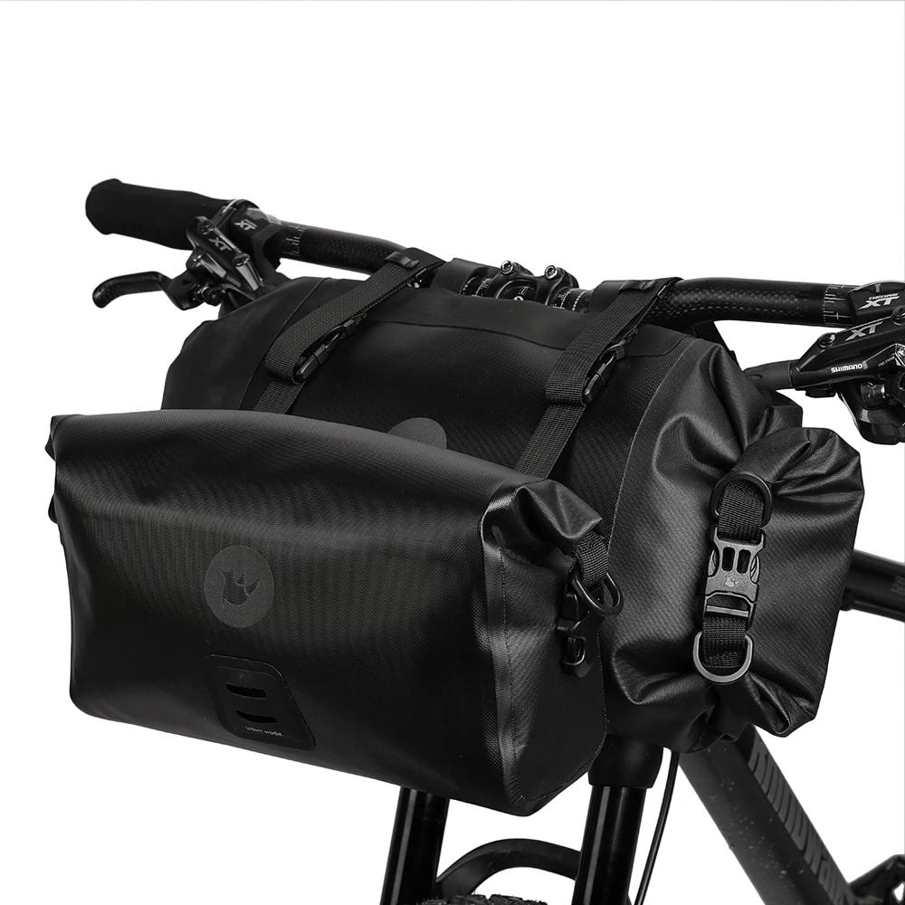 Rhinowalk sac de vélo sac de guidon étanche Tube avant sac de cyclisme vtt multifonction Portable 12
